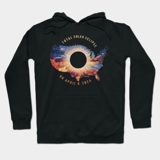 total solar eclipse Hoodie